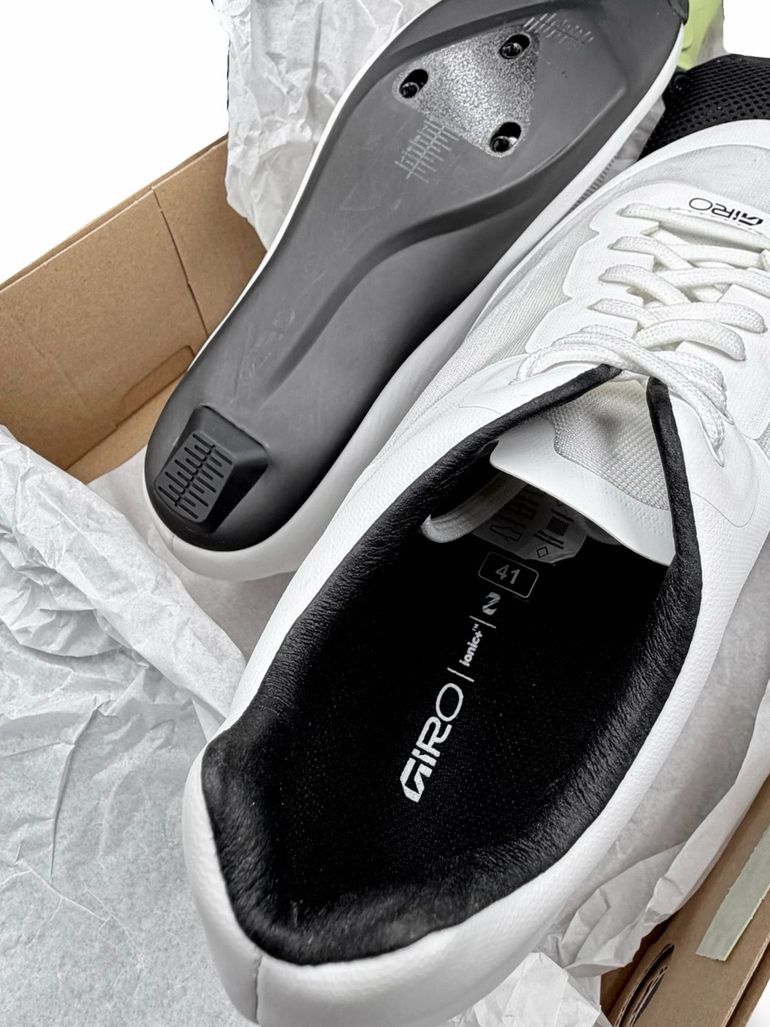 Giro Empire SLX II Carbon Road Cycling Shoes White Size 41 EU