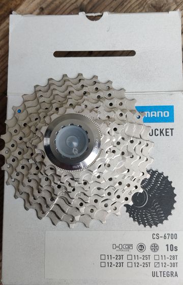 Brugt Shimano Ultegra 10-speed Cassette Drivetrain & Pedals
