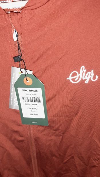Used Sigr DAHLIA BROWN PRO SERIES Maillot talla M bike — image 9 of 11