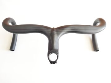 Brugt Deda Elementi Alanera RHM Carbon 3K Handlebar 46cm & Stem 110mm Combo Cockpit