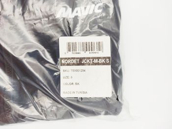 Used Mavic Nordet Winter Cycling Jacket Size S Black bike — image 12 of 13