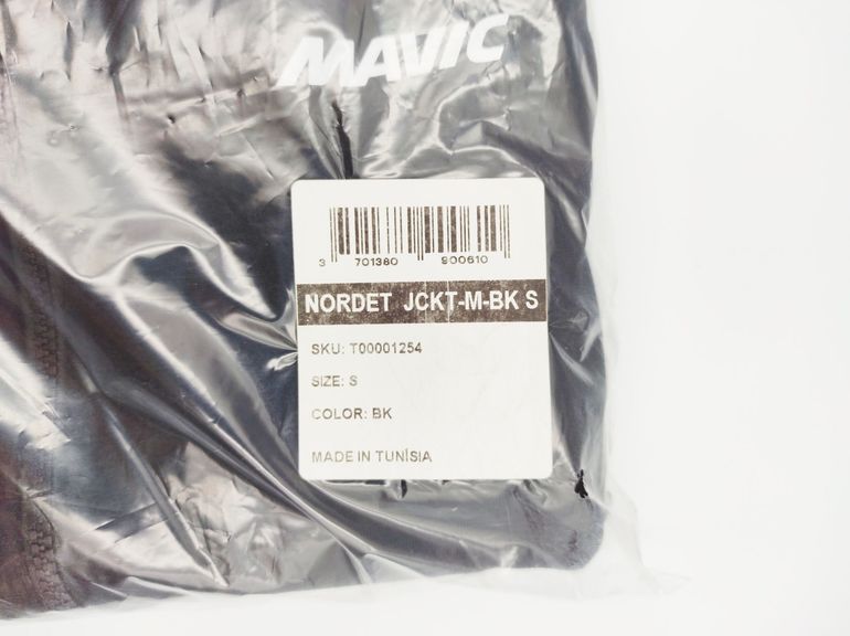 Used Mavic Nordet Winter Cycling Jacket Size S Black bike — image 12 of 13