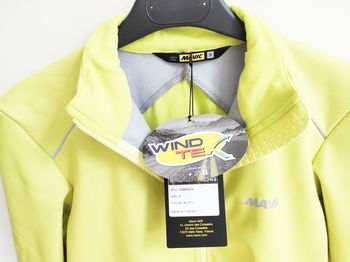 Used Mavic Nordet Winter Cycling Jacket Size S Color Yellow (Sulfur) bike — image 12 of 17