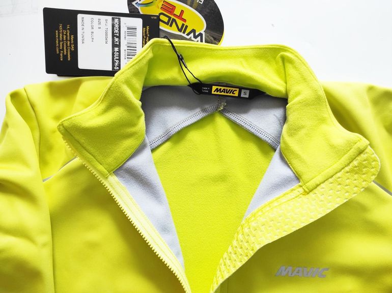 Used Mavic Nordet Winter Cycling Jacket Size S Color Yellow (Sulfur) bike — image 6 of 17