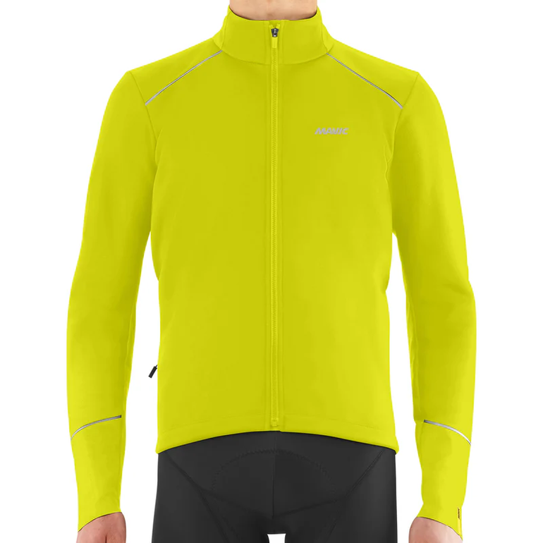 Used Mavic Nordet Winter Cycling Jacket Size S Color Yellow (Sulfur) bike — image 4 of 17
