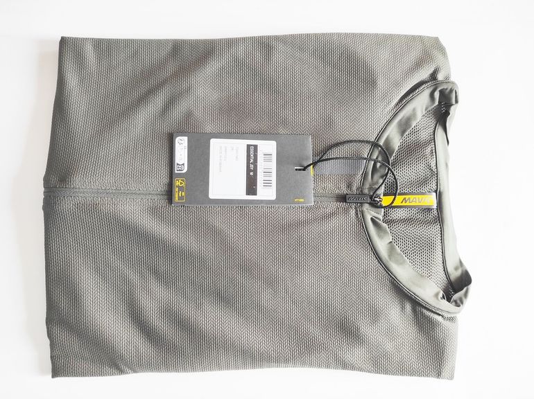 Used Mavic Essential Short Sleeves Cycle Jersey Size XXL Army Green / Olive bike — image 10 of 12