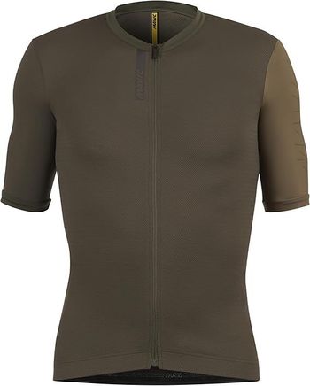 Used Mavic Essential Short Sleeves Cycle Jersey Size XXL Army Green / Olive bike
