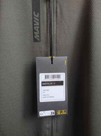 Used Mavic Essential Short Sleeves Cycle Jersey Size XXL Army Green / Olive bike — image 7 of 12