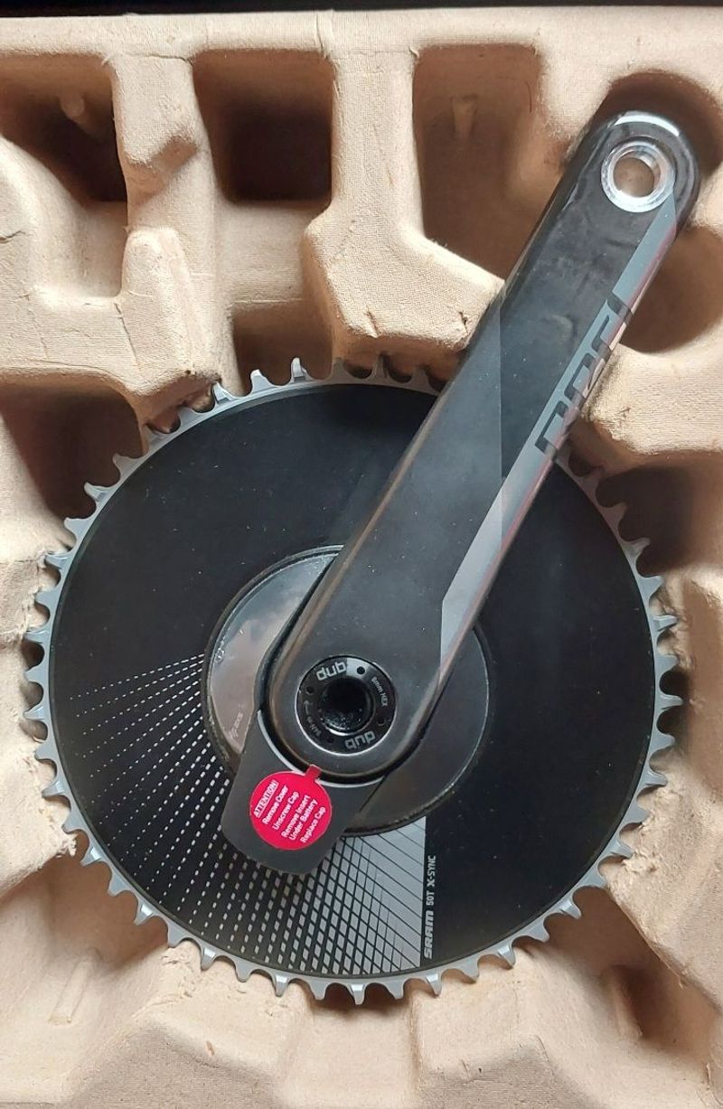 Tweedehands Sram Red e1 Aero 50t 172.5mm Drivetrain & Pedals