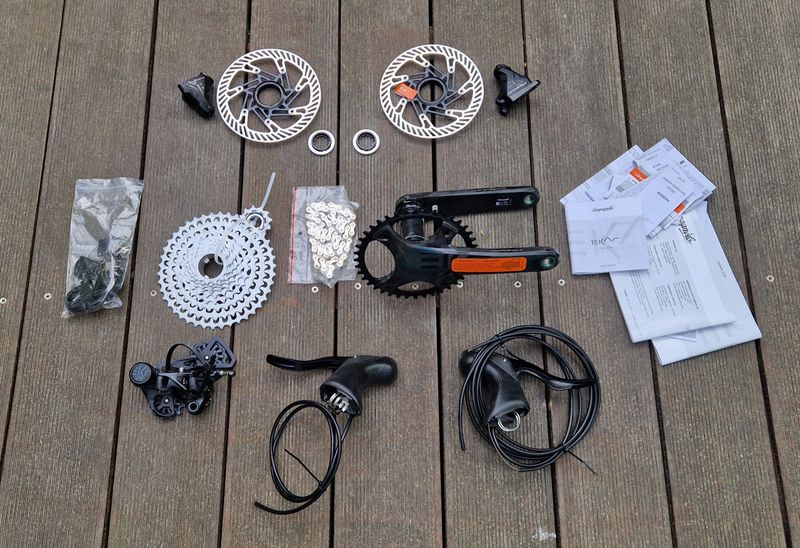 Käytetty Campagnolo Ekar 1x13 Groupset 2025 Groupset