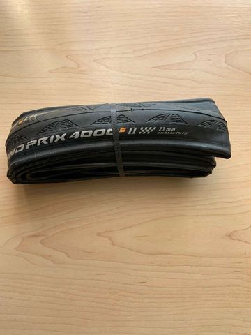 Used Continental Grand Prix 4000 S II 23mm (700x23C) Tyres & Tubes