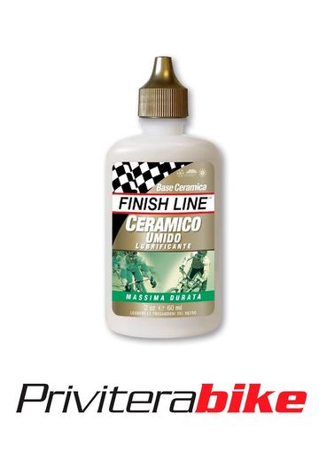 Used Finish Line LUBRIFICANTE CERAMICO UMIDO GOCCIA 60ML - FIN120 2026 Cycling Accessories