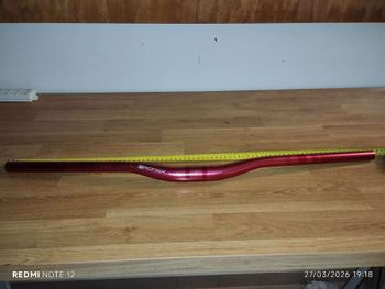 Pro, MTB Riser 760mm Anodizzato Bordeaux