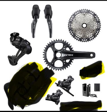 Shimano GRX Di2 12-speed 2025 bike usato — immagine 4 di 8