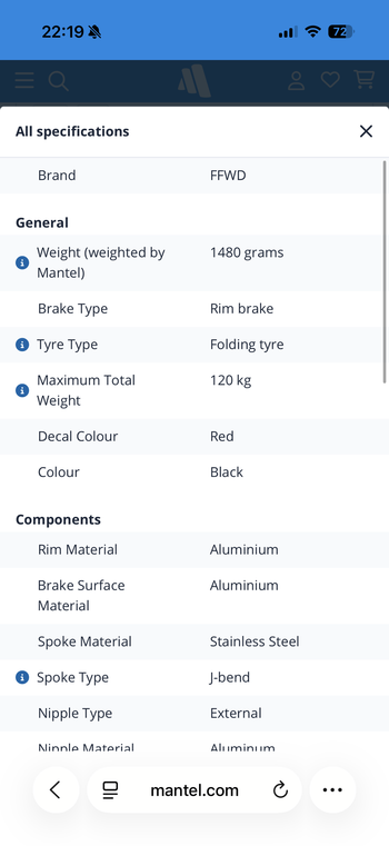 Gebrauchtes Ffwd F2A Wheelset 2014 bike — Bild 7 von 9