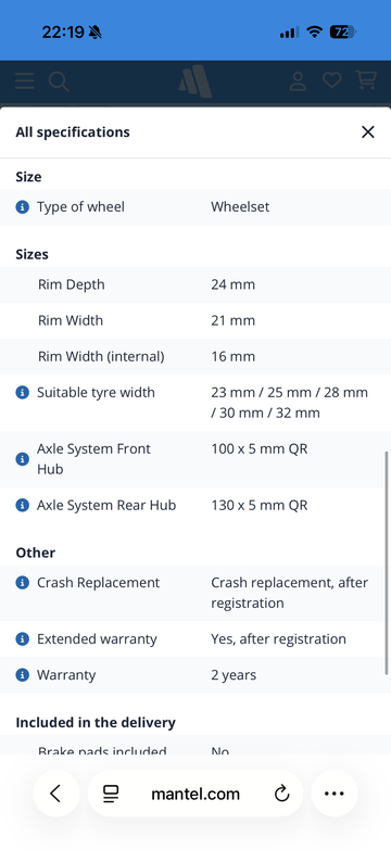 Used Ffwd F2A Wheelset 2014 bike — image 7 of 11