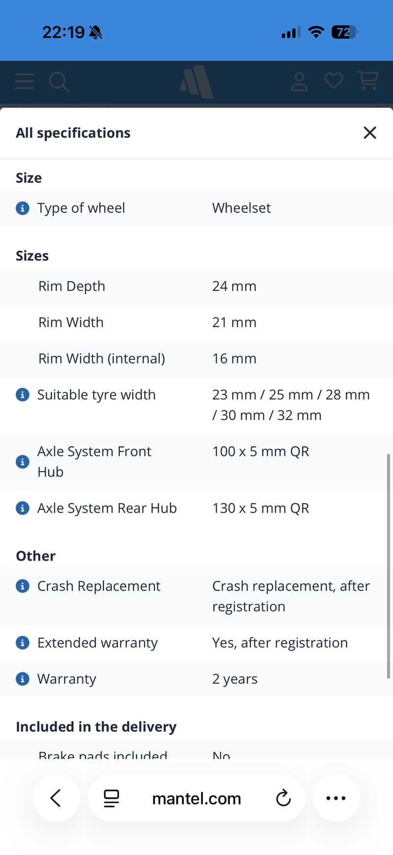 Used Ffwd F2A Wheelset 2014 bike — image 7 of 11