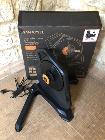 Van Rysel, RCR Connected Home Trainer with 'Zwift Cog and Click'