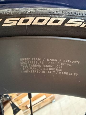 Brugt Fulcrum Speed team 57mm 2025 bike — billede 5 af 5