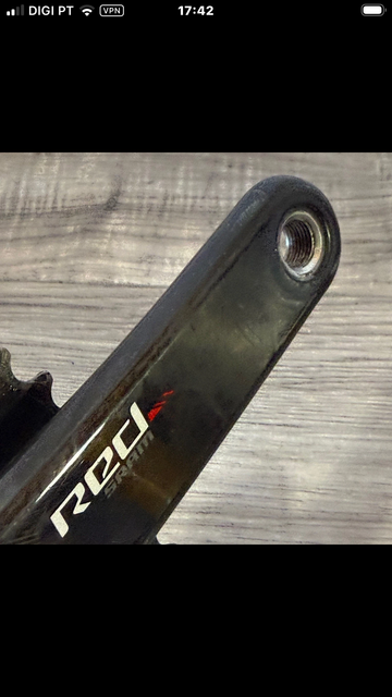 Brugt Sram Red Crankset 53/39 2020 bike — billede 6 af 7