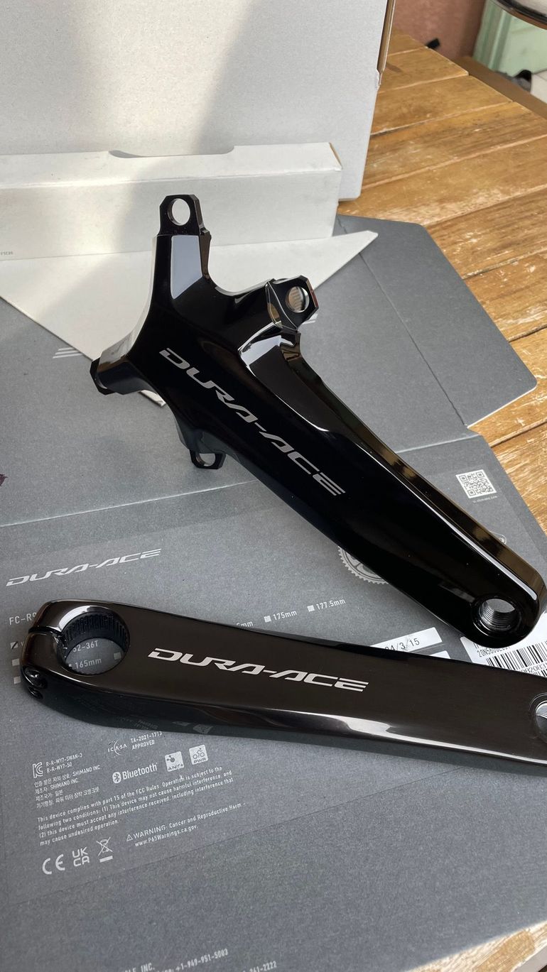 Used Shimano dura ace 9200 172,5 sans plateau 2024 bike — image 1 of 6
