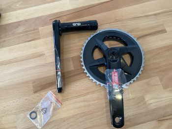 Used Sram Rival Gravel/Route AXS ETAP D1 33/46 Crankset 172.5mm bike — image 2 of 10