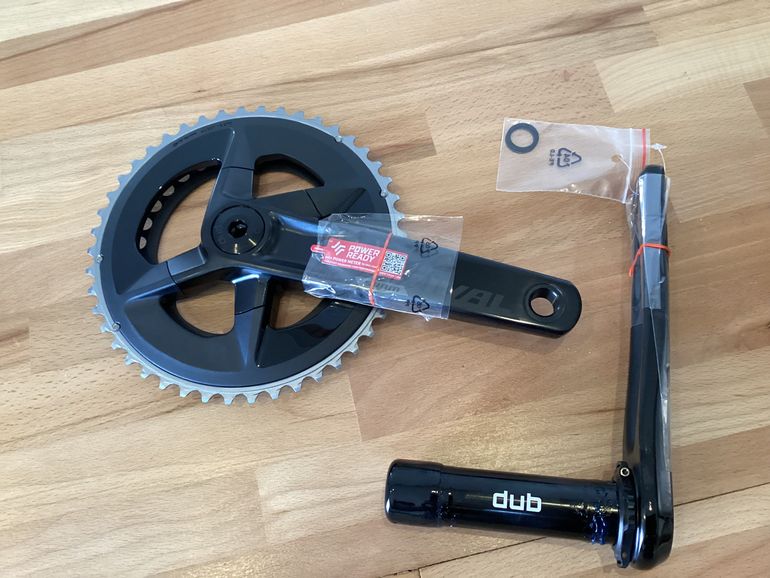 Used Sram Rival Gravel/Route AXS ETAP D1 33/46 Crankset 172.5mm bike — image 1 of 10