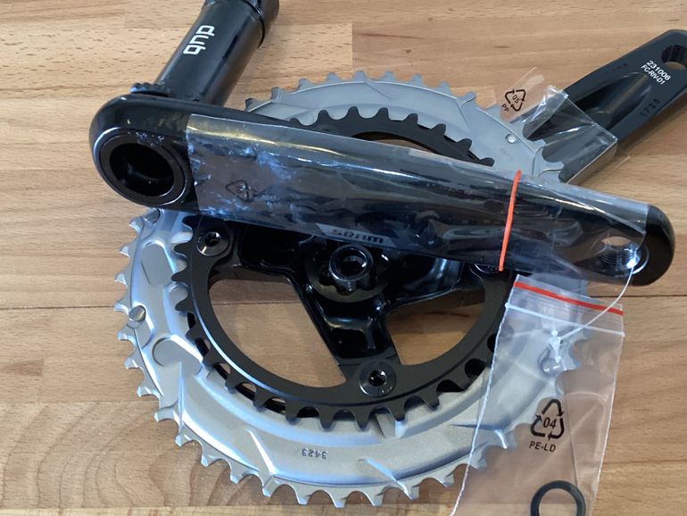 Used Sram Rival Gravel/Route AXS ETAP D1 33/46 Crankset 172.5mm bike — image 6 of 10