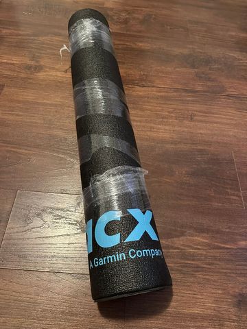 Used Tacx T2918 Trainer Mat and frame protector Cycling Accessories