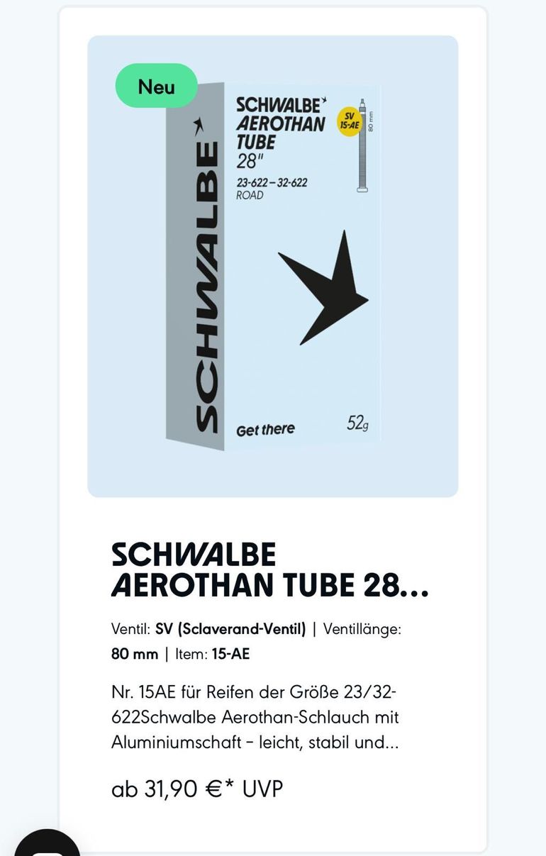 Used Schwalbe Pro One Aero 2025 bike — image 4 of 4