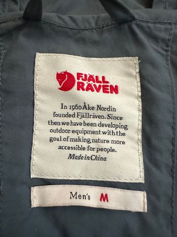 Used Fjällräven High Coast men's windbreaker jacket bike — image 4 of 5