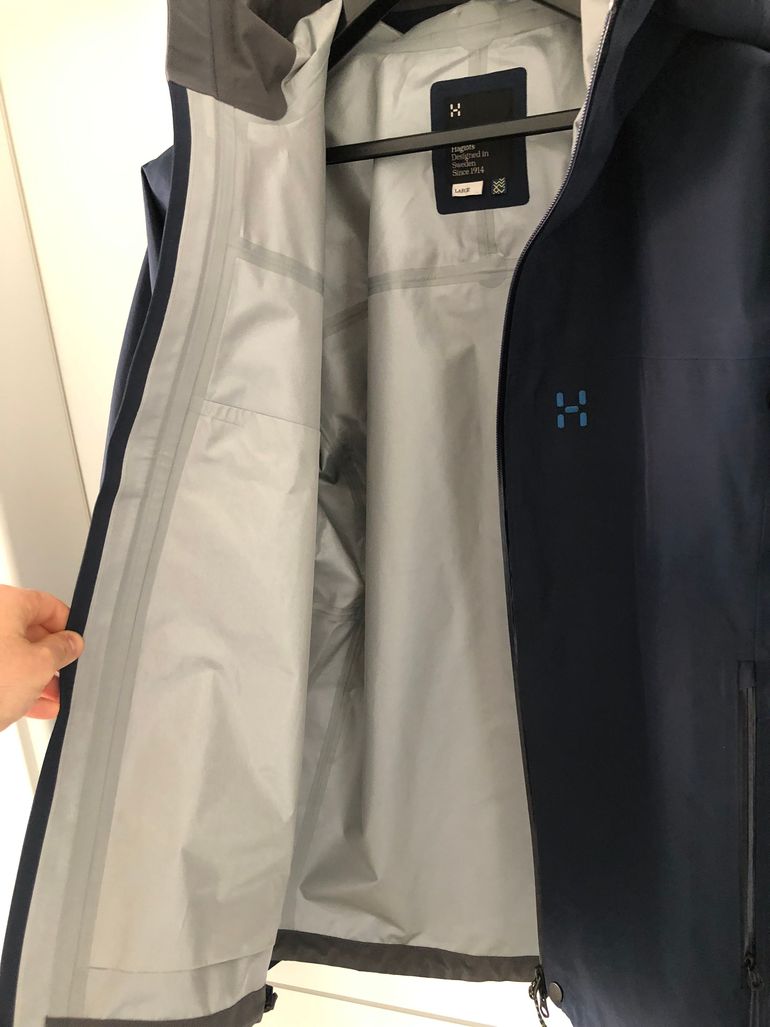 Used Haglofs Magma GTX Men's Shell Jacket Gore-Tex Size L 2026 bike — image 3 of 6