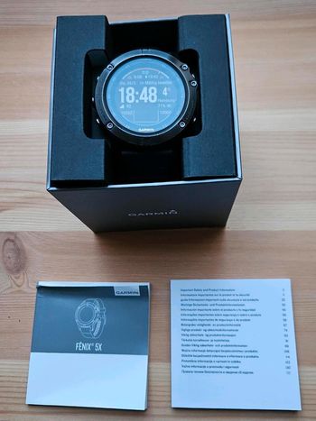 Used Garmin fēnix 5x Saphire bike — image 2 of 6