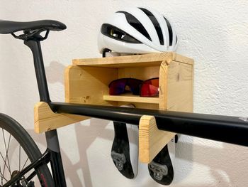 sin marca, Soporte de madera para bicicletas