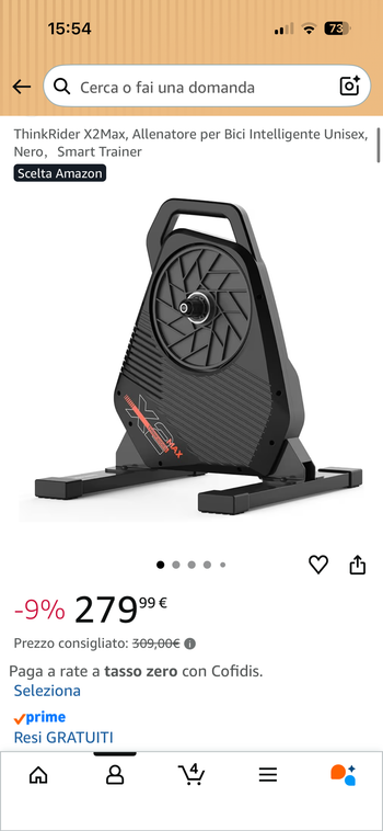 Used Think Rider X2 MAX Smart Trainer 2025 bike — image 1 of 4