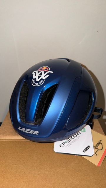 Used Lazer Cycling helmet Vento (kineticore) - Wout van Aert limited edition RedBull 2024 Cycling Accessories