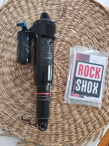Amortisseur Rockshox Deluxe Select+ - 205x60 - Tourillon - Argent Slik - Occasion