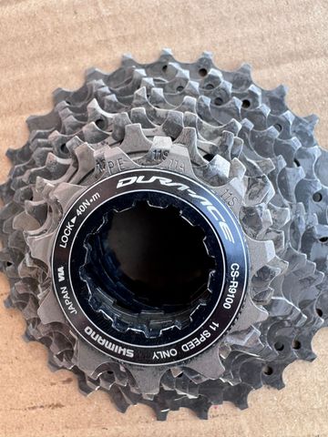 Brugt Shimano Dura Ace 9100 11/28 Drivetrain & Pedals