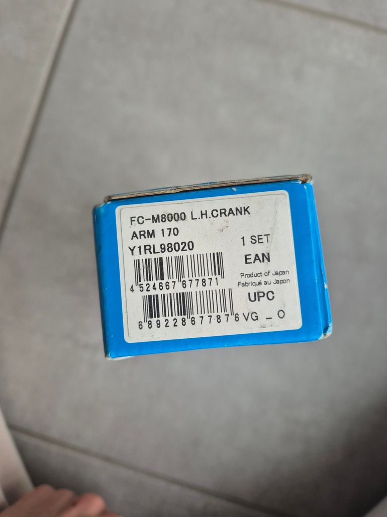 Used Shimano XT Crank 170mm bike — image 1 of 3