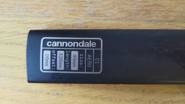 Brugt Cannondale C1 Seatpost 2024 bike — billede 1 af 4