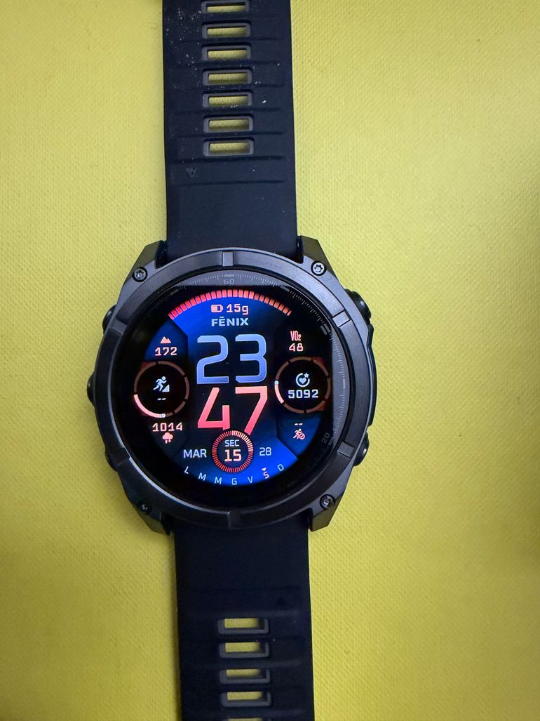 Used Garmin fenix 8 AMOLED Sapphire 2026 bike — image 2 of 3