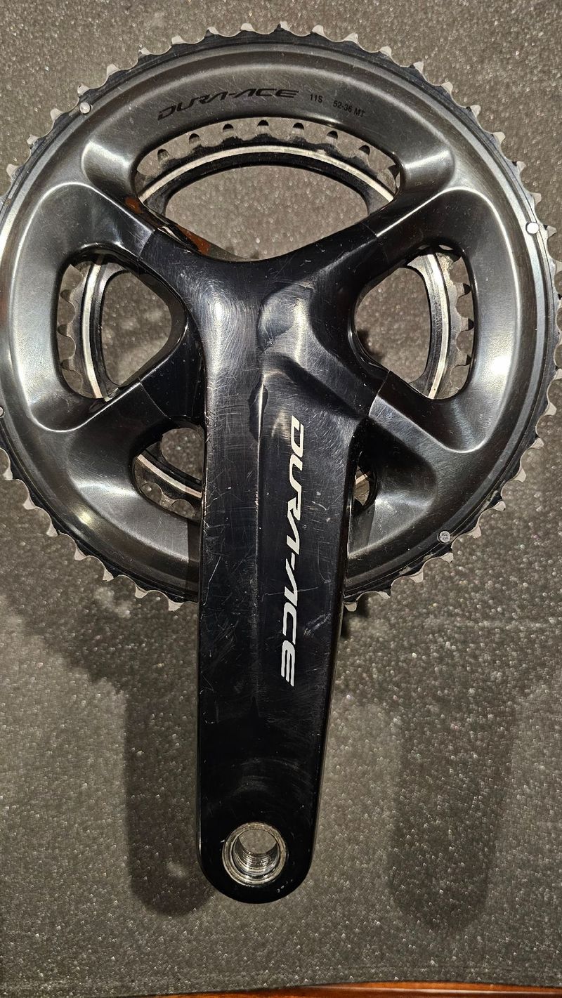 Gebrauchtes Shimano Dura Ace FC R9100 172, 5mm Drivetrain & Pedals