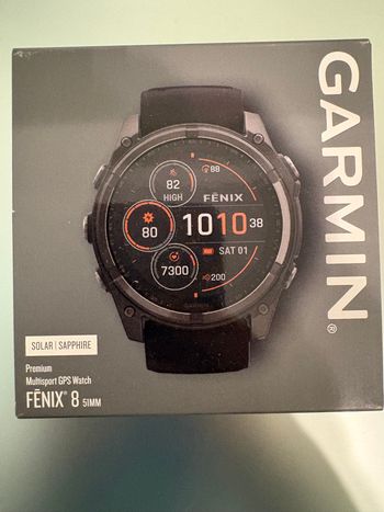 Garmin, Fenix 8x Solar Sapphire