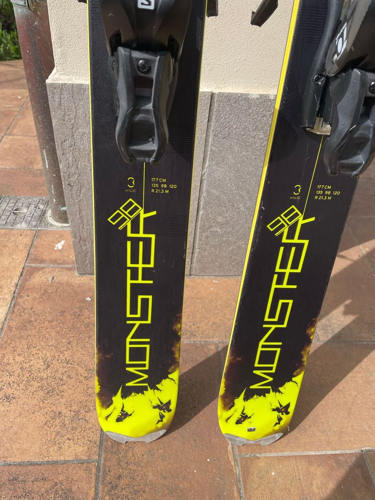Used Head Monster 98 Skis 2017 bike — image 7 of 9