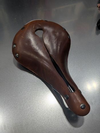 Used Selle Anatomica X1 Leather Saddle bike — image 1 of 5