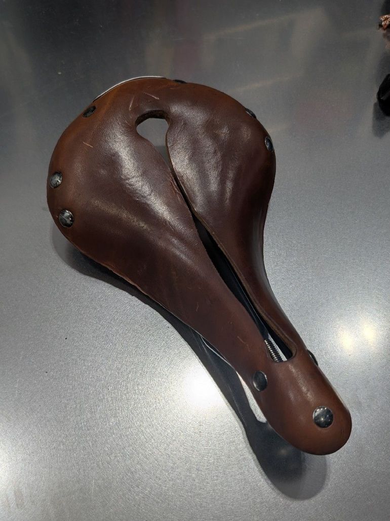 Used Selle Anatomica X1 Leather Saddle bike — image 1 of 5
