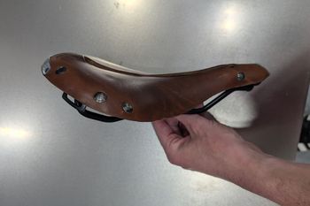 Used Selle Anatomica X1 Leather Saddle bike — image 5 of 5