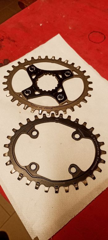 Carbon-Ti, Corone bicicletta