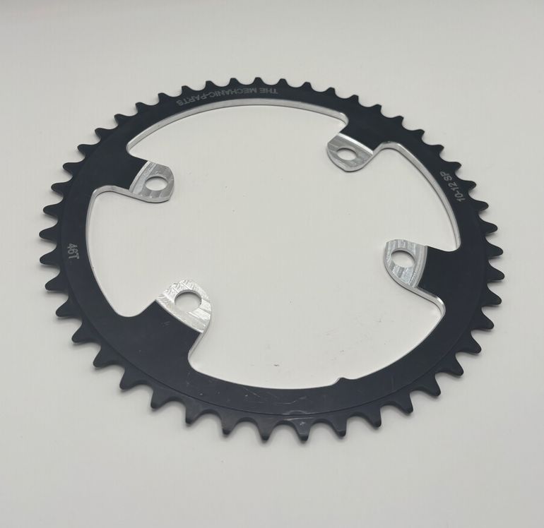 Used the mechanic parts 46T 110mm asymmetric BCD bike — image 2 of 4