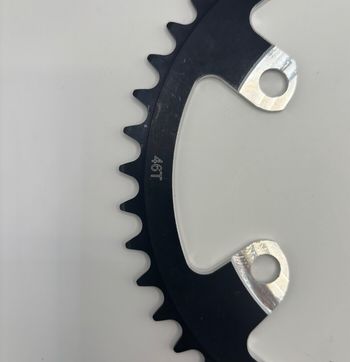 Used the mechanic parts 46T 110mm asymmetric BCD bike — image 3 of 4